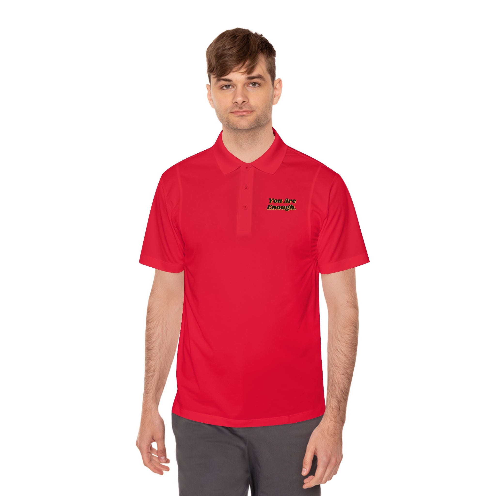 You Are Enough. | Men&#39;s Sport Polo Shirt