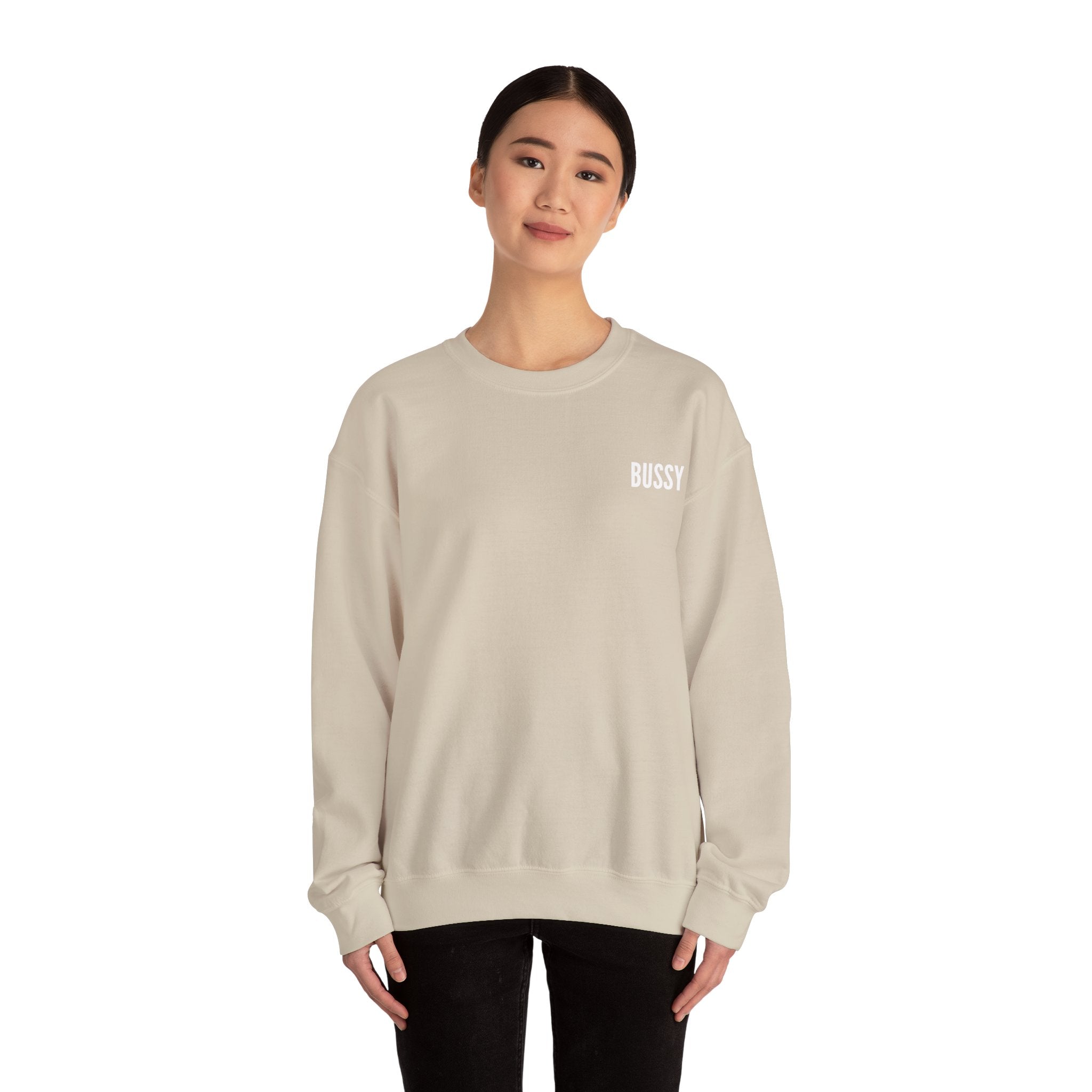 Bussy | Unisex Heavy Blend™ Crewneck Sweatshirt