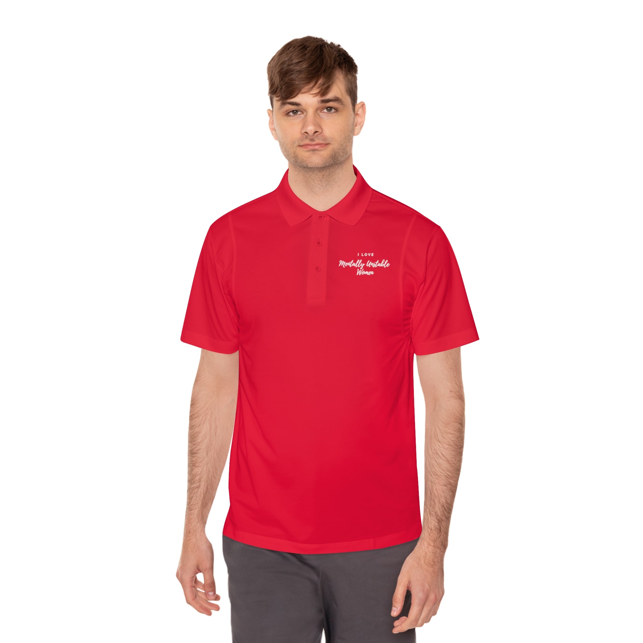 I Love | Men&#39;s Sport Polo Shirt