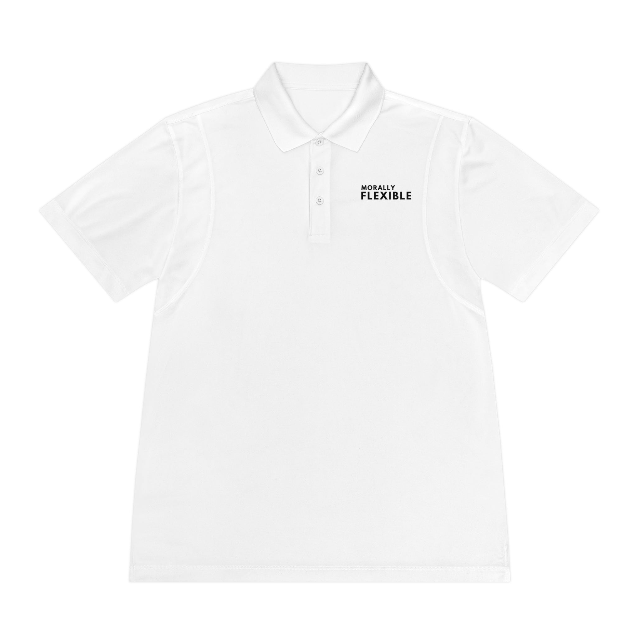 Morally Flexible | Men&#39;s Sport Polo Shirt