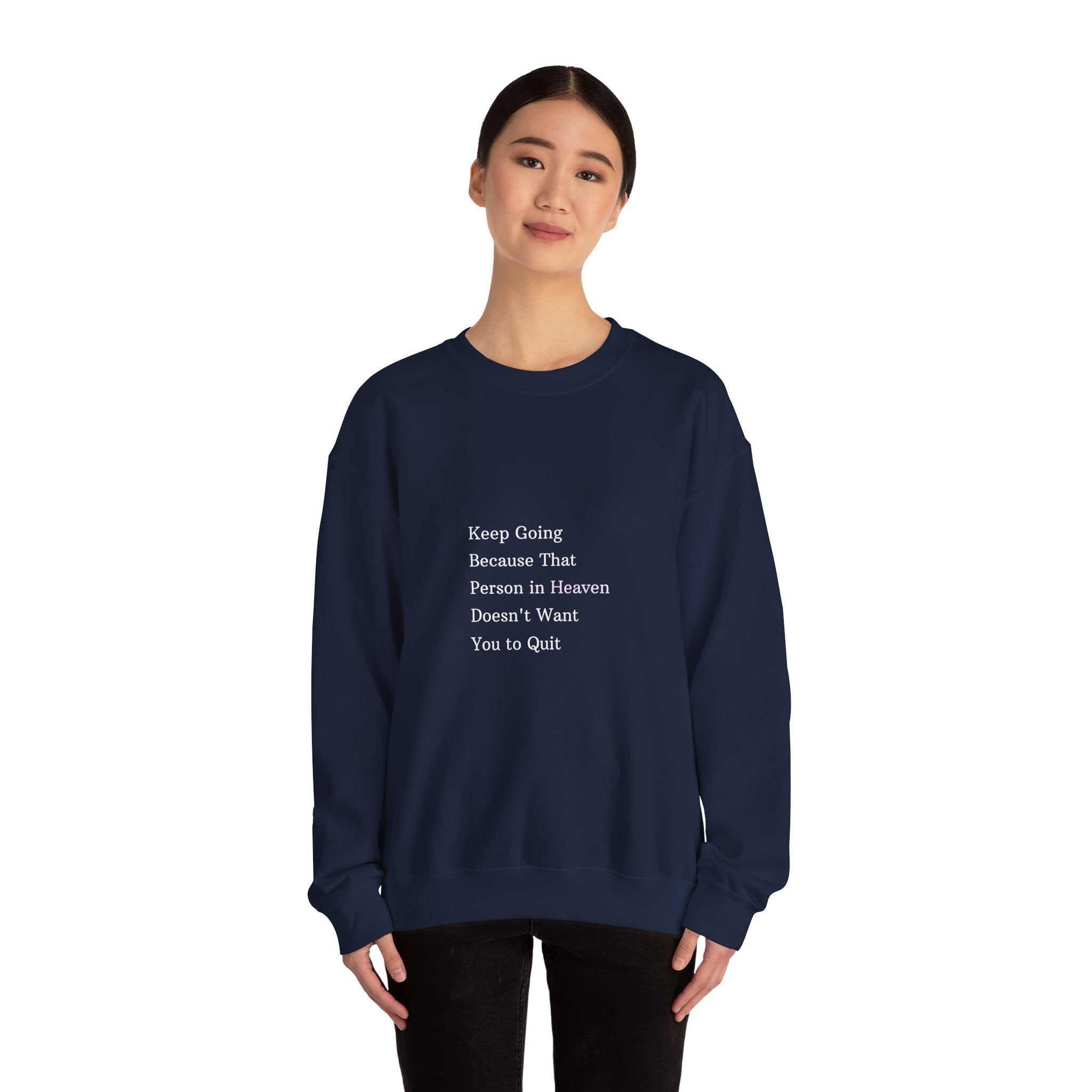 Person in Heaven | Unisex Heavy Blend™ Crewneck Sweatshirt