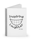 Inspiring Laughter Est. 2024 | Spiral Notebook - Ruled Line