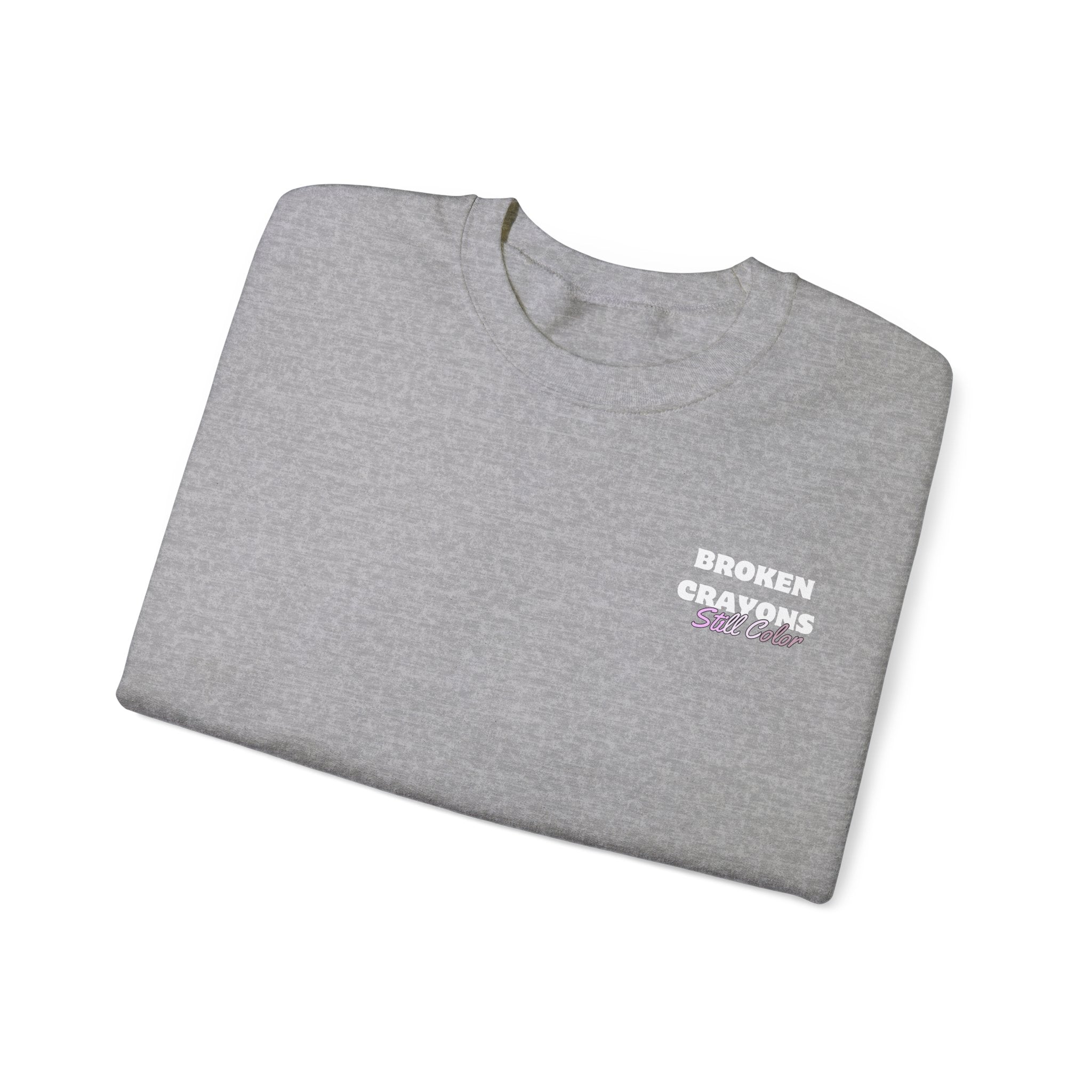 Broken Crayons | Unisex Heavy Blend™ Crewneck Sweatshirt