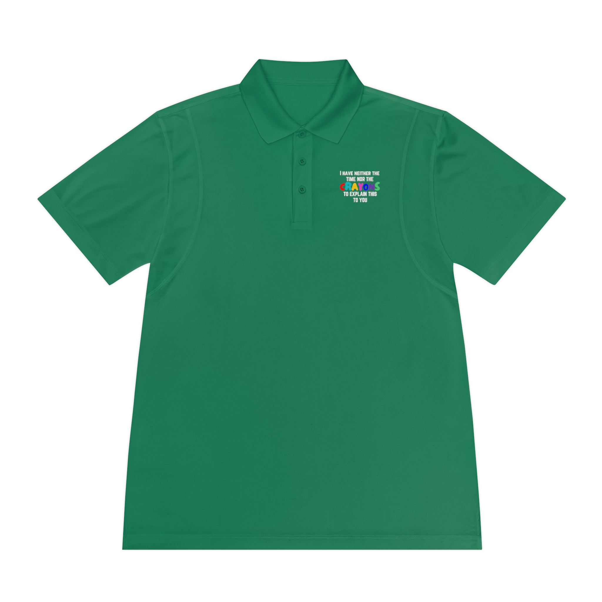 Time nor Crayons | Men&#39;s Sport Polo Shirt