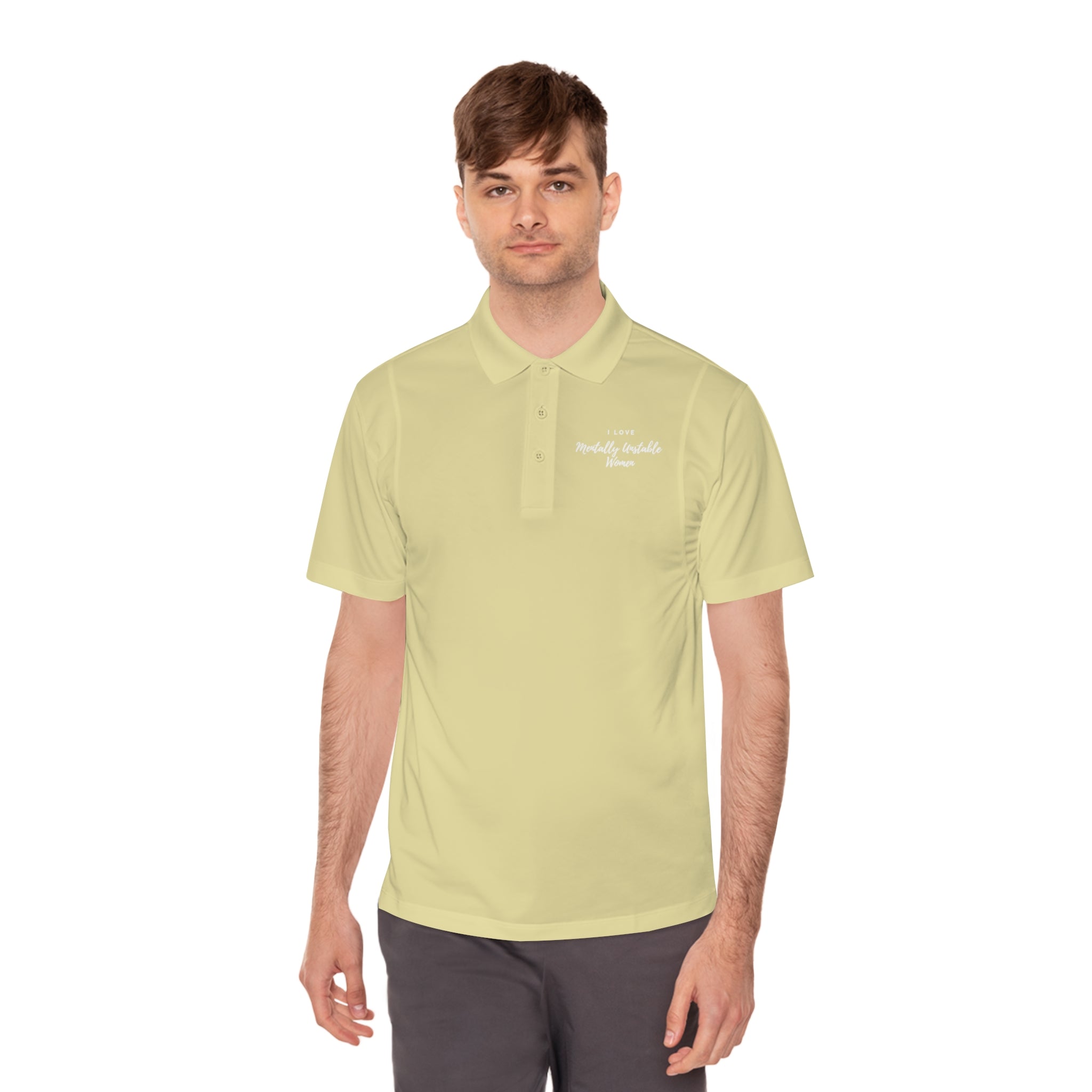 I Love | Men&#39;s Sport Polo Shirt