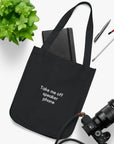 Speaker Phone | Organic Canvas Tote Bag