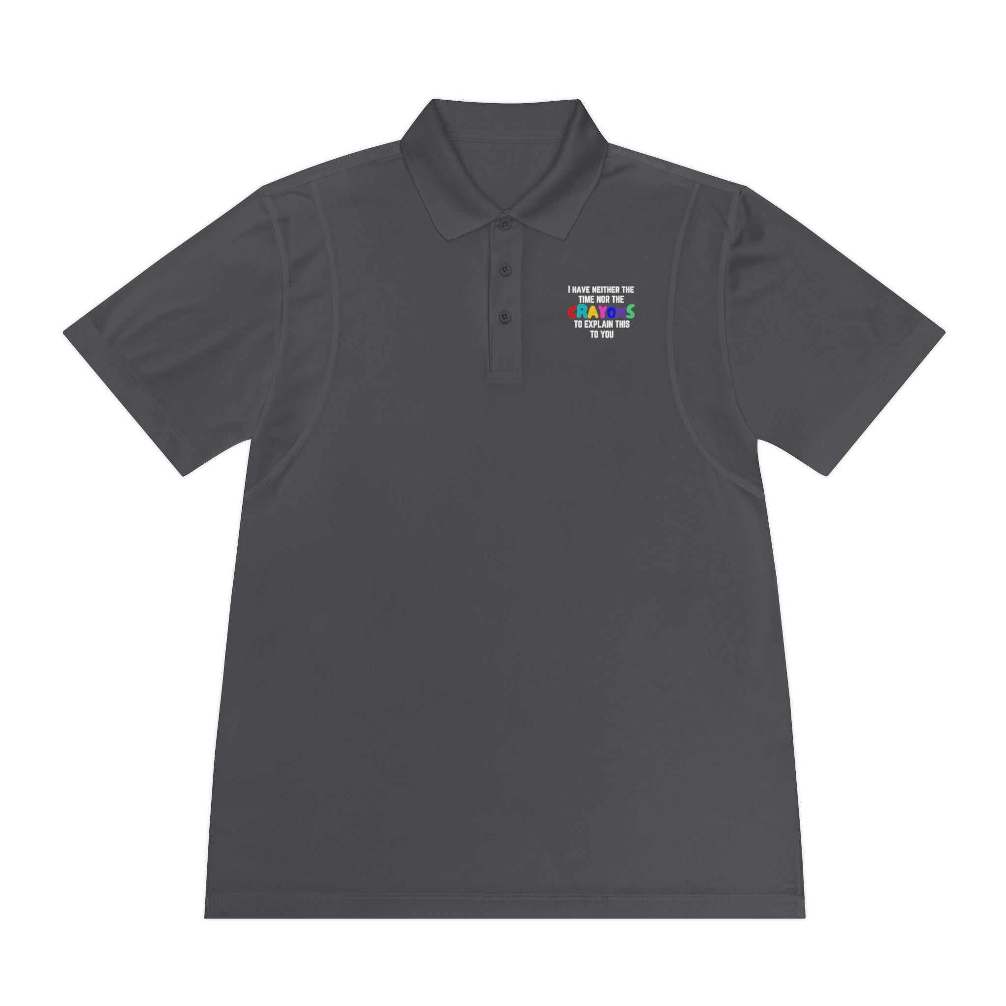 Time nor Crayons | Men&#39;s Sport Polo Shirt