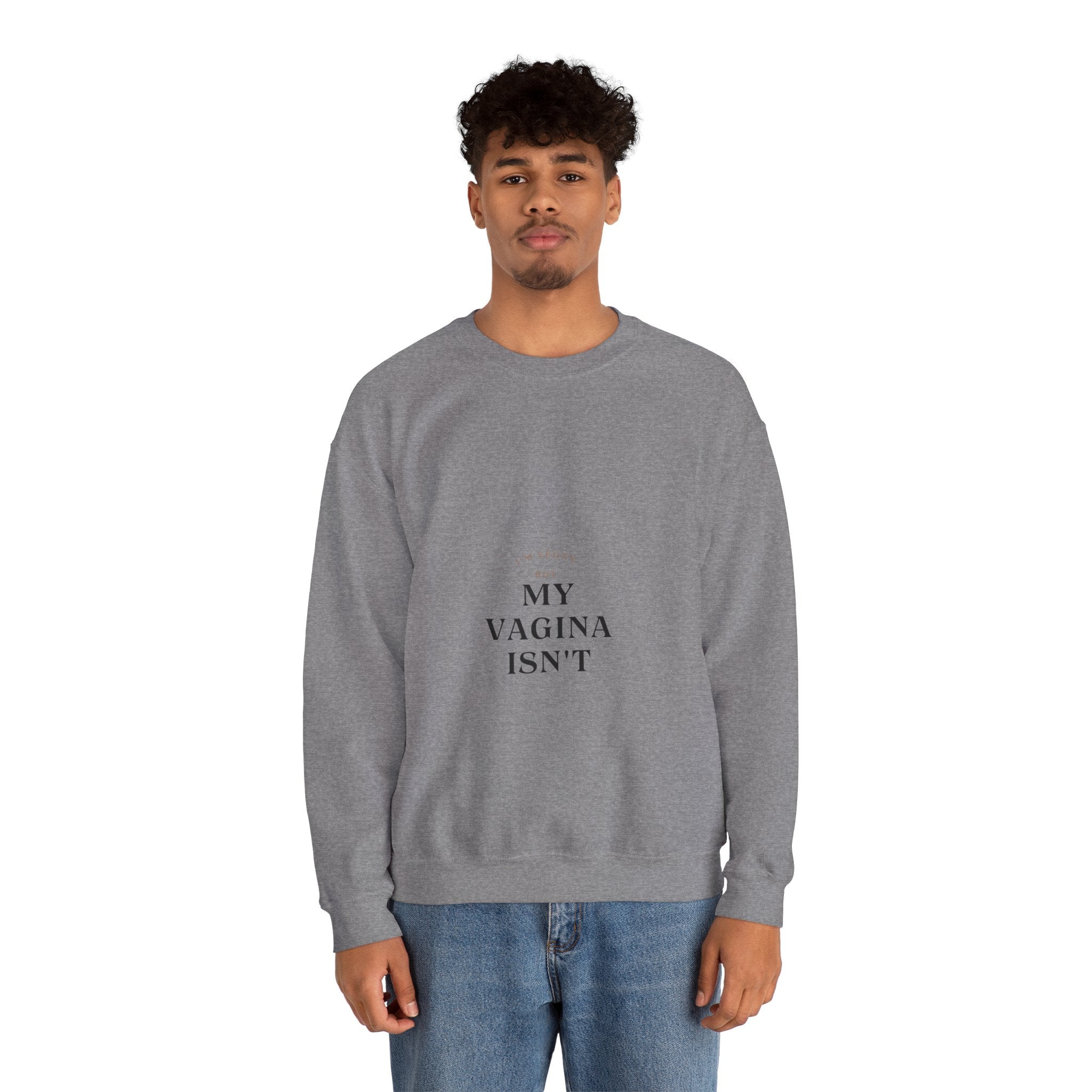 I&#39;m Vegan | Unisex Heavy Blend™ Crewneck Sweatshirt