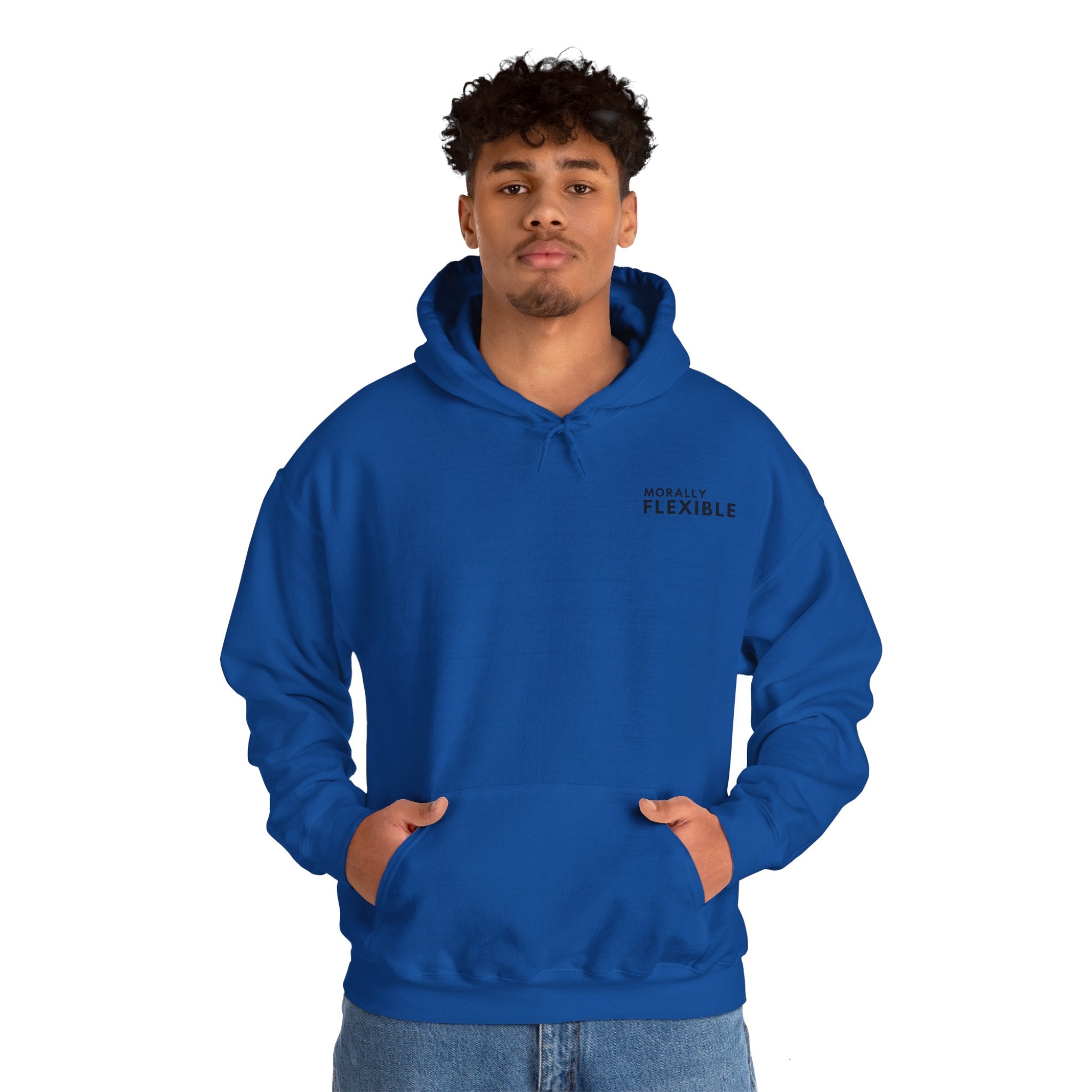 Morally Flexible | Unisex Heavy Blend™ Hooded Sweatshirt