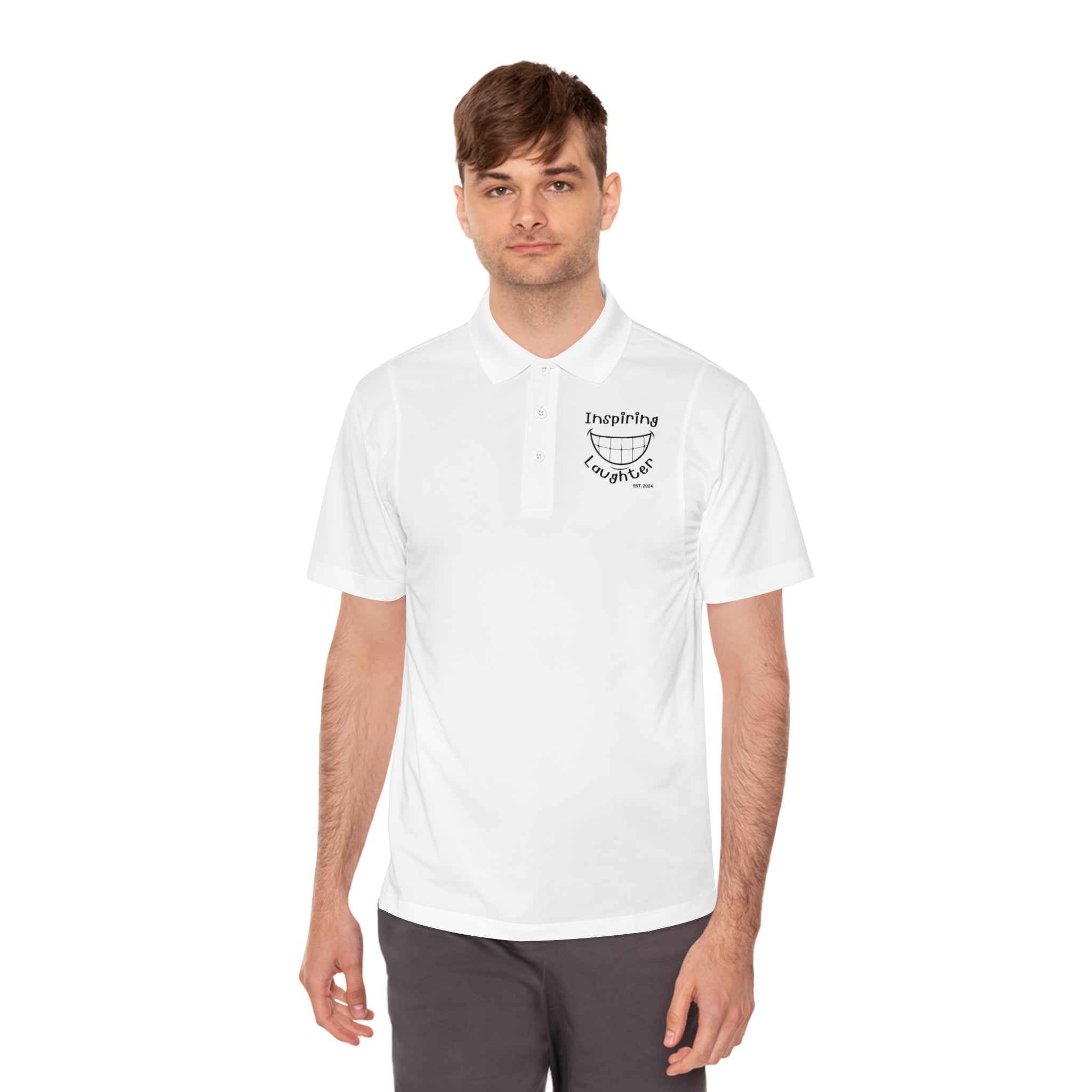 Inspiring Laughter Est. 2024 | Men&#39;s Sport Polo Shirt