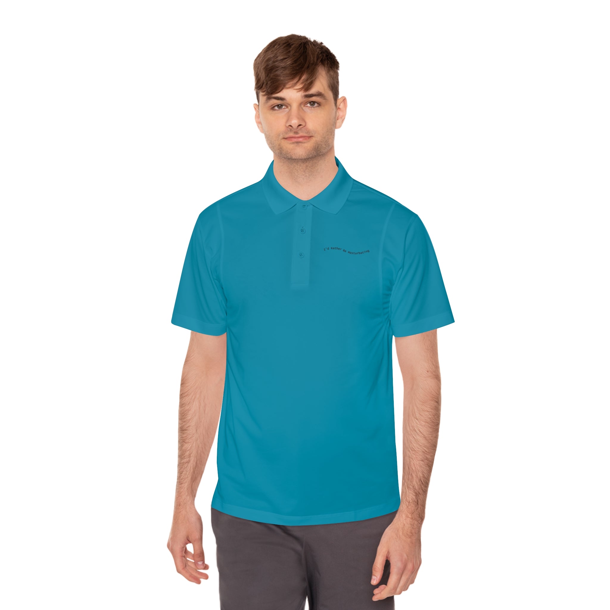 I&#39;d Rather | Men&#39;s Sport Polo Shirt