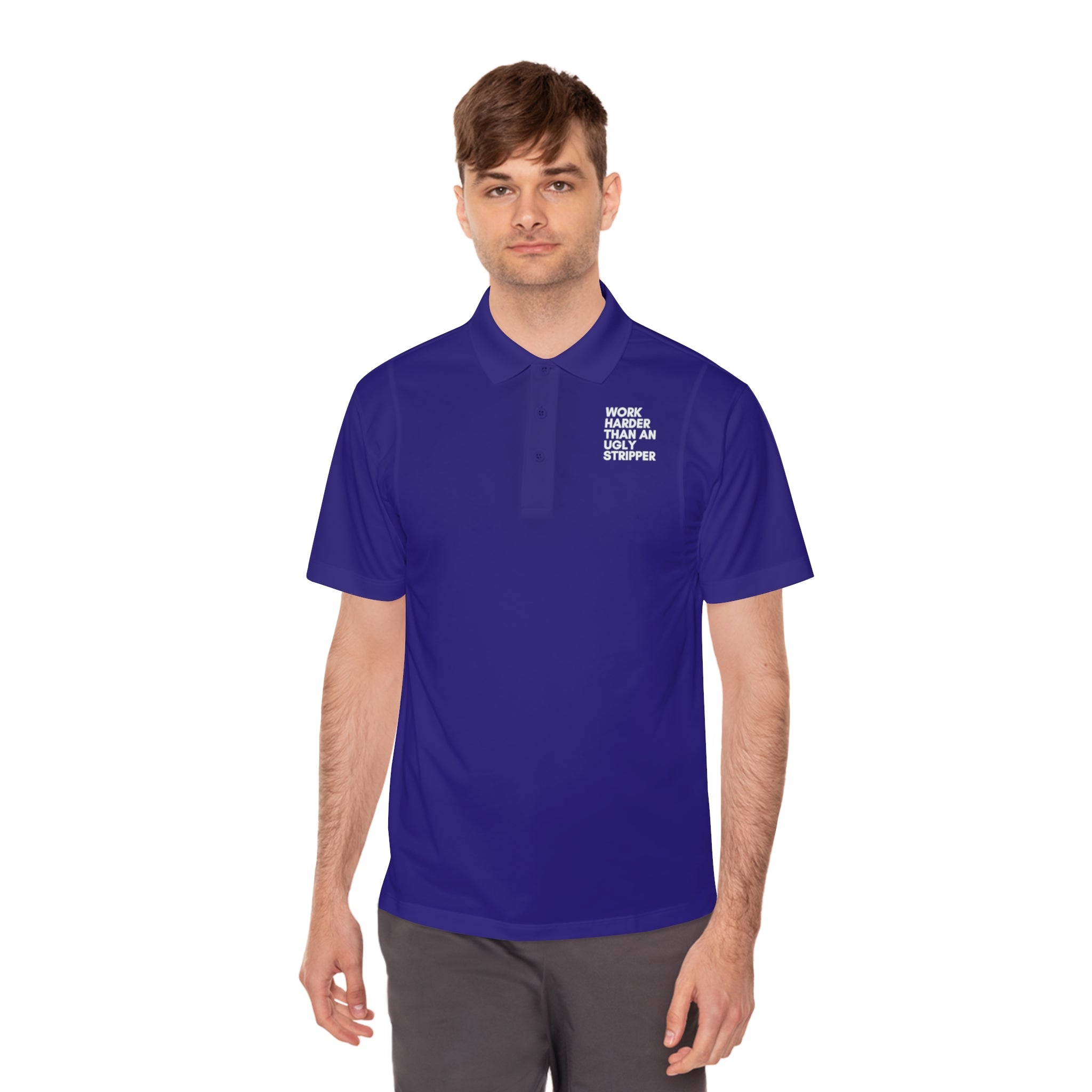 Ugly Stripper | Men&#39;s Sport Polo Shirt