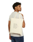 Person in Heaven | Cotton Canvas Tote Bag