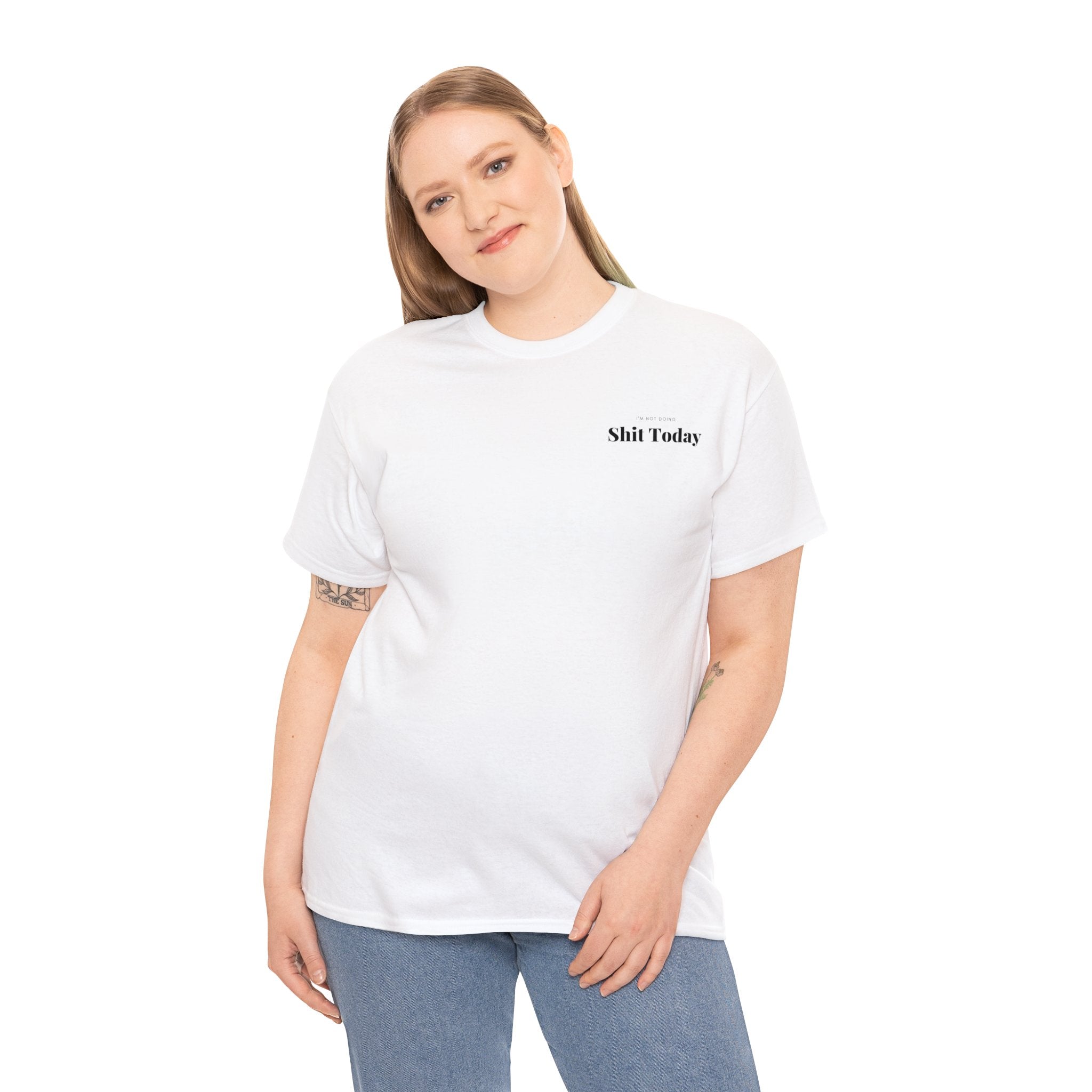 Doing Shit | Unisex Heavy Cotton Tee