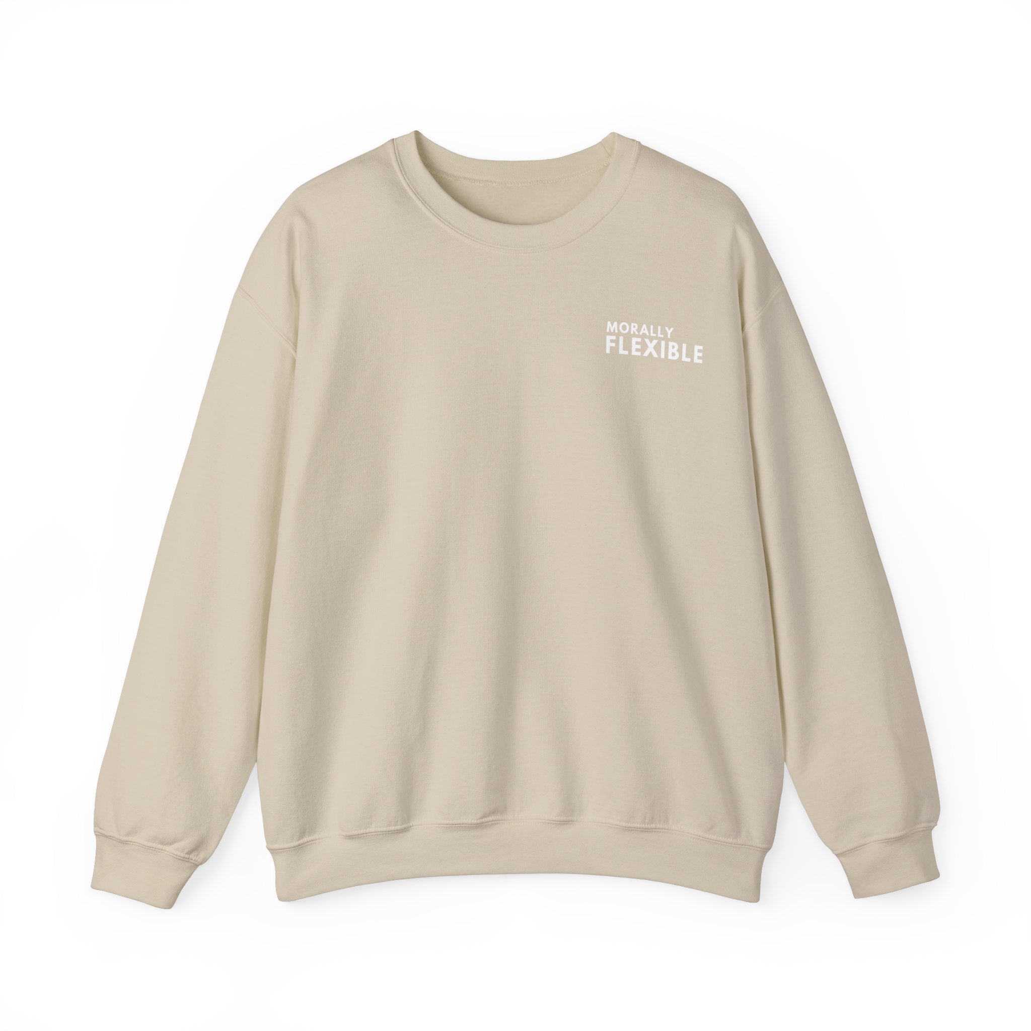 Morally Flexible | Unisex Heavy Blend™ Crewneck Sweatshirt