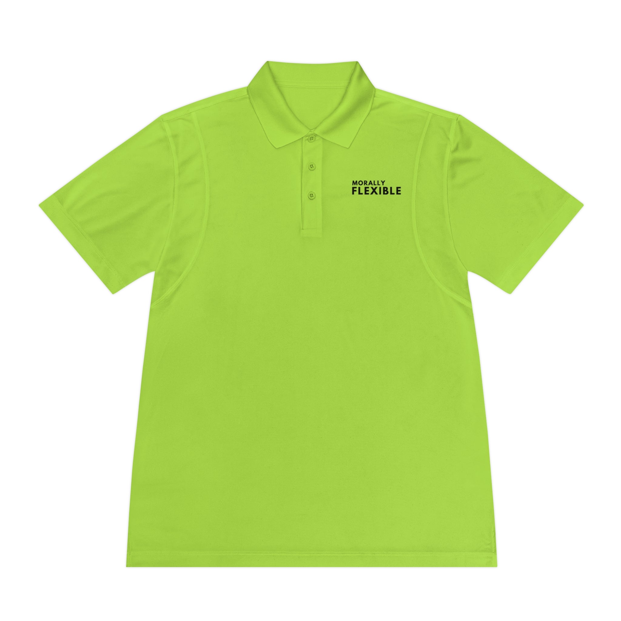 Morally Flexible | Men&#39;s Sport Polo Shirt