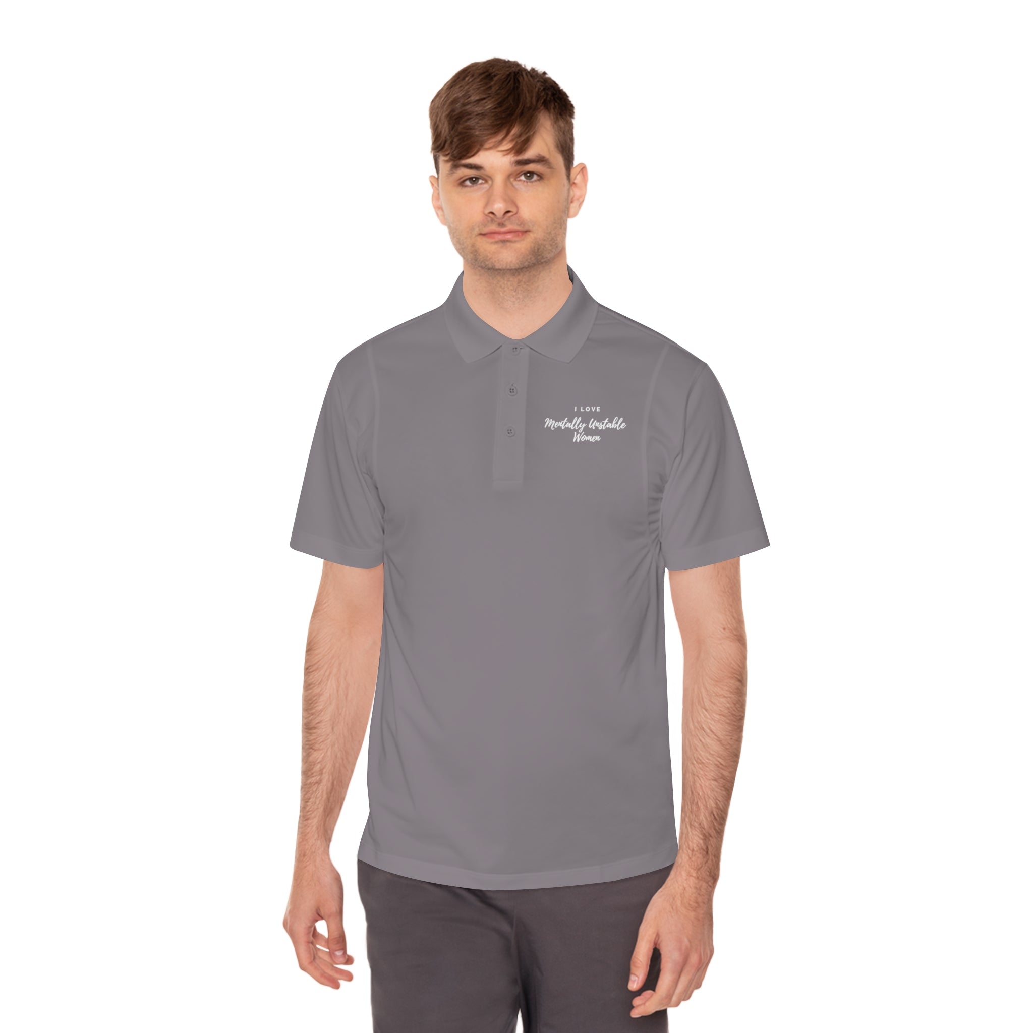 I Love | Men&#39;s Sport Polo Shirt