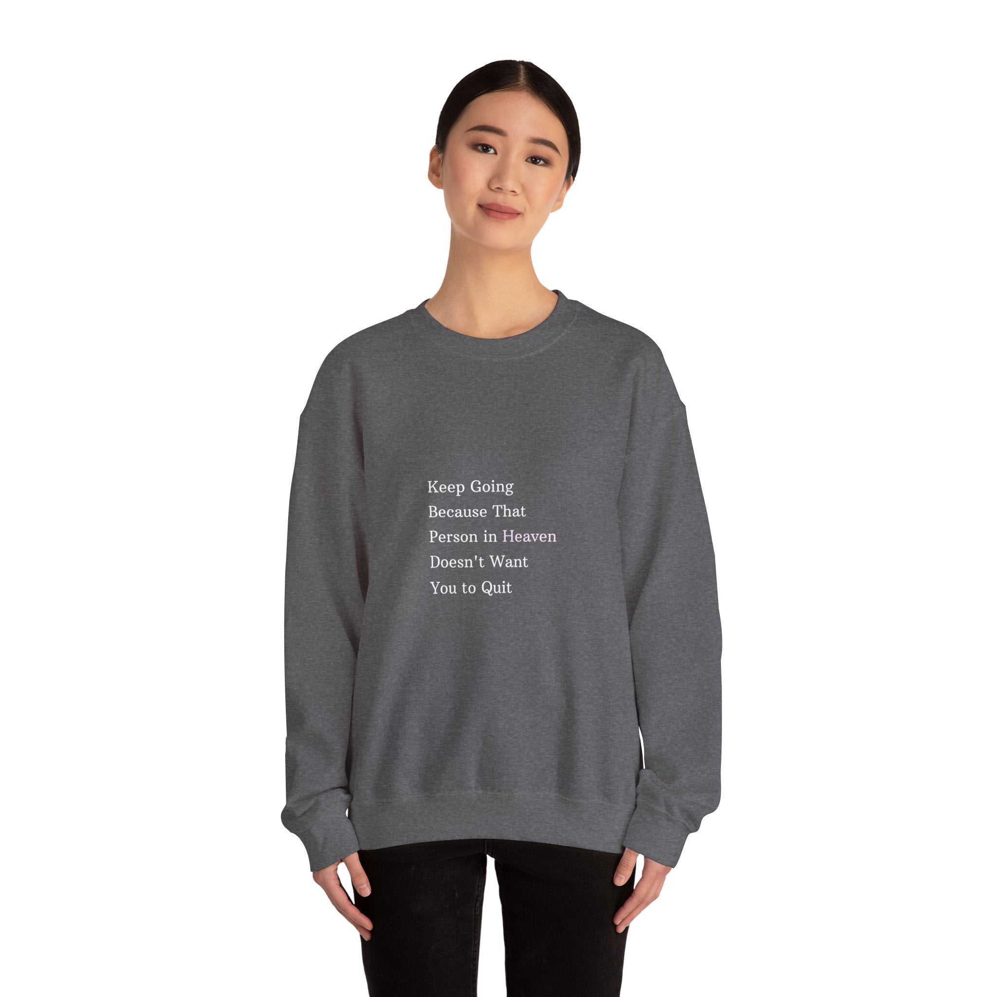 Person in Heaven | Unisex Heavy Blend™ Crewneck Sweatshirt