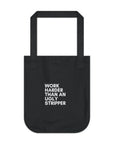 Ugly Stripper | Organic Canvas Tote Bag