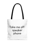 Speaker Phone | Tote Bag