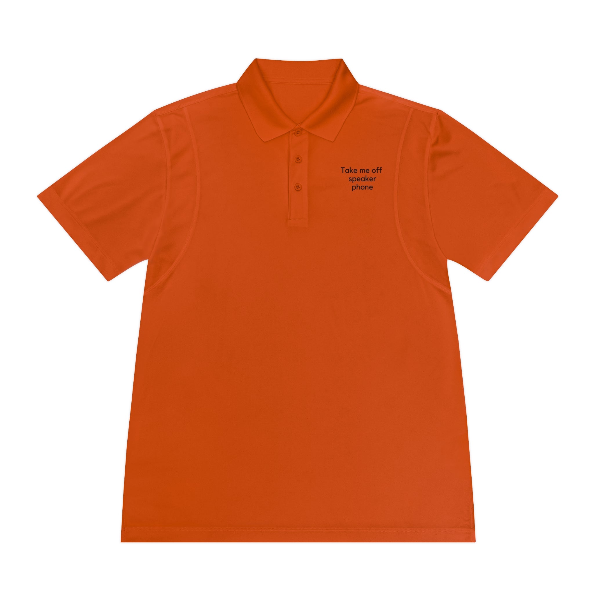 Speaker Phone | Men&#39;s Sport Polo Shirt