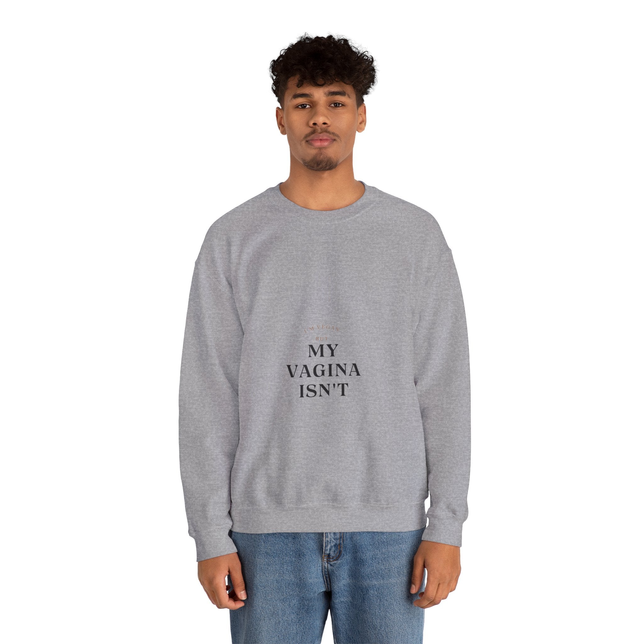 I&#39;m Vegan | Unisex Heavy Blend™ Crewneck Sweatshirt