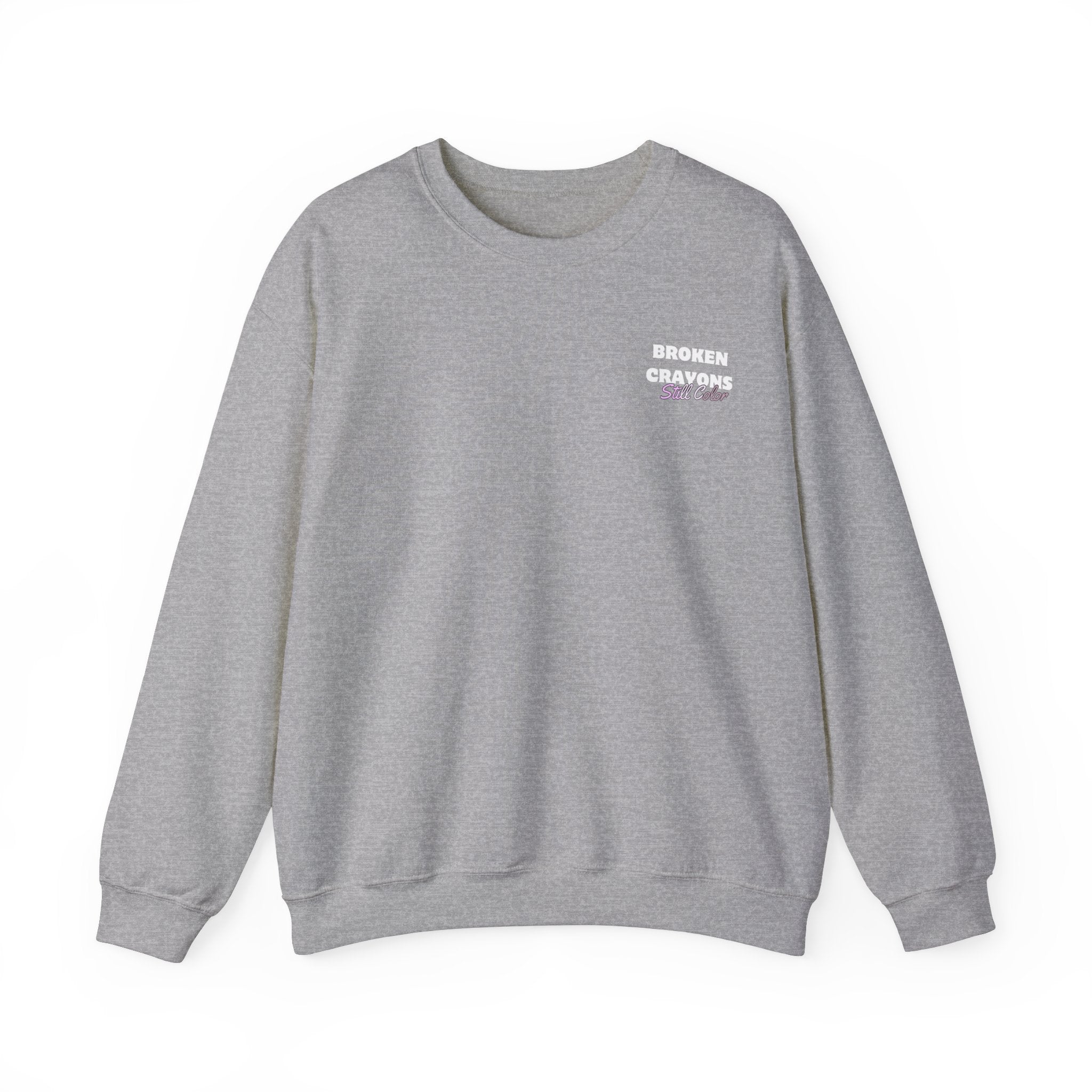 Broken Crayons | Unisex Heavy Blend™ Crewneck Sweatshirt