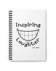 Inspiring Laughter Est. 2024 | Spiral Notebook - Ruled Line