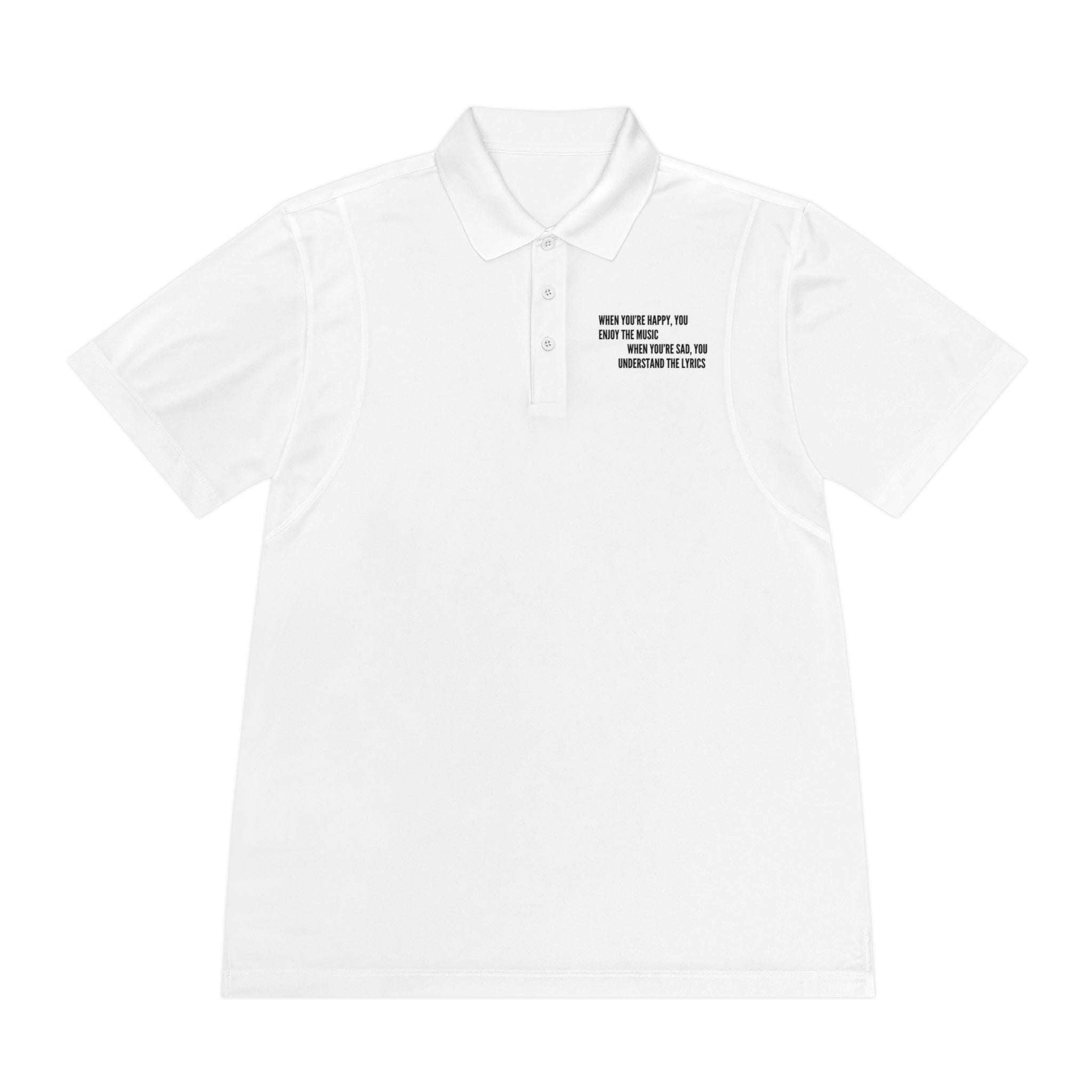 Enjoy the Music | Men&#39;s Sport Polo Shirt