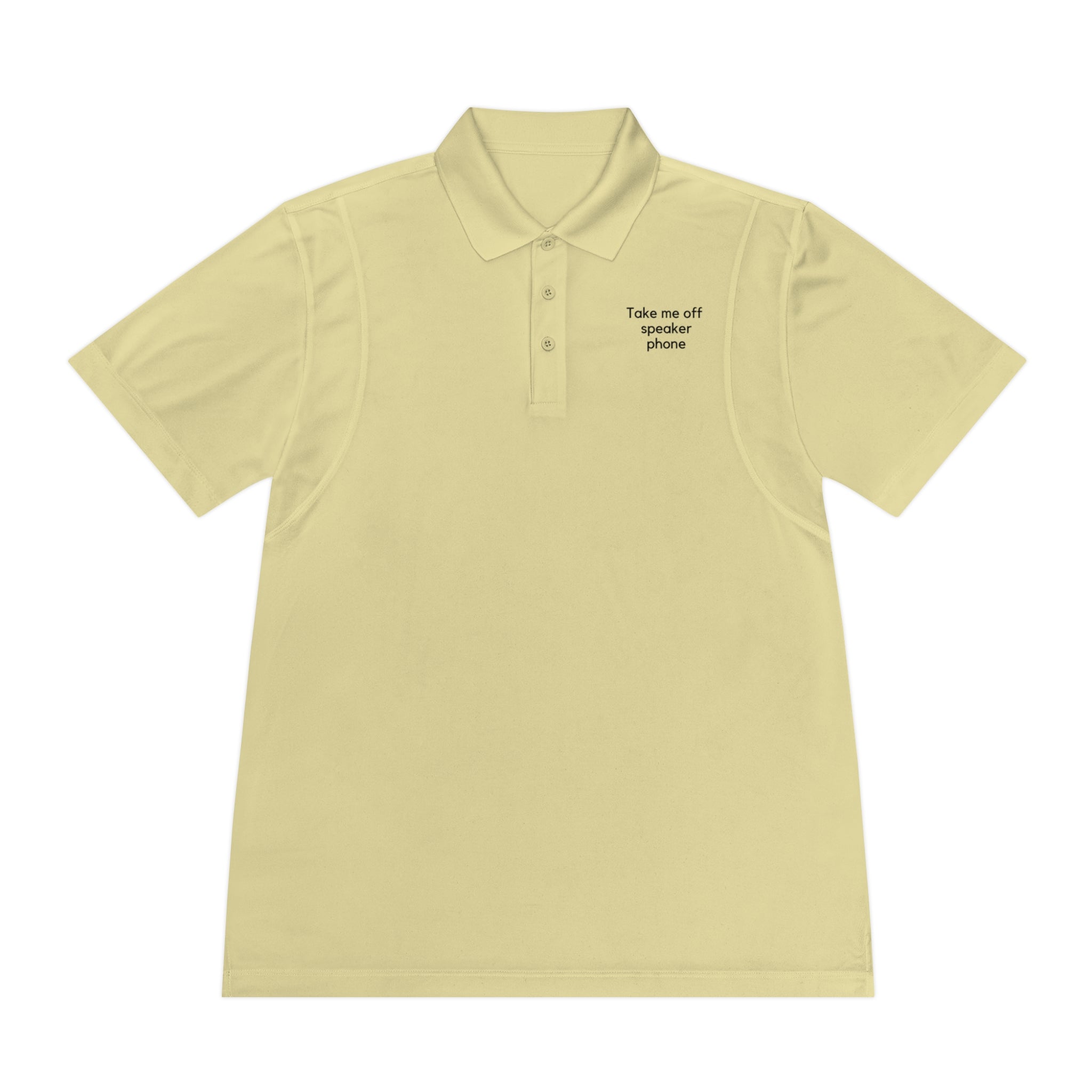 Speaker Phone | Men&#39;s Sport Polo Shirt