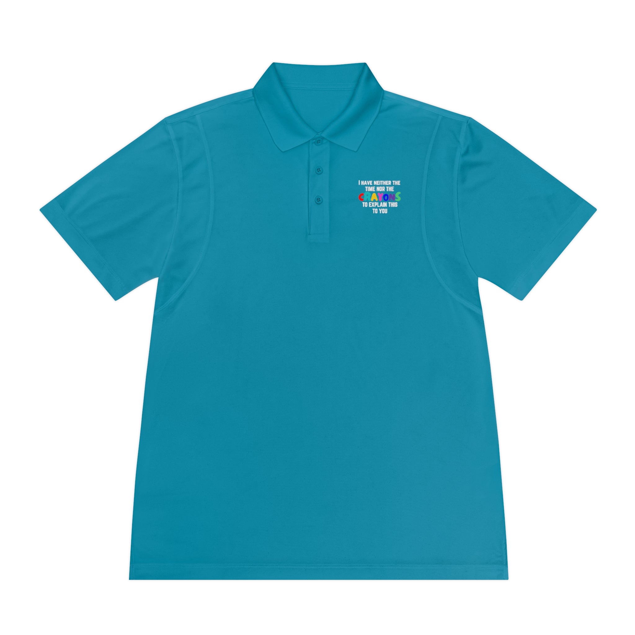 Time nor Crayons | Men&#39;s Sport Polo Shirt