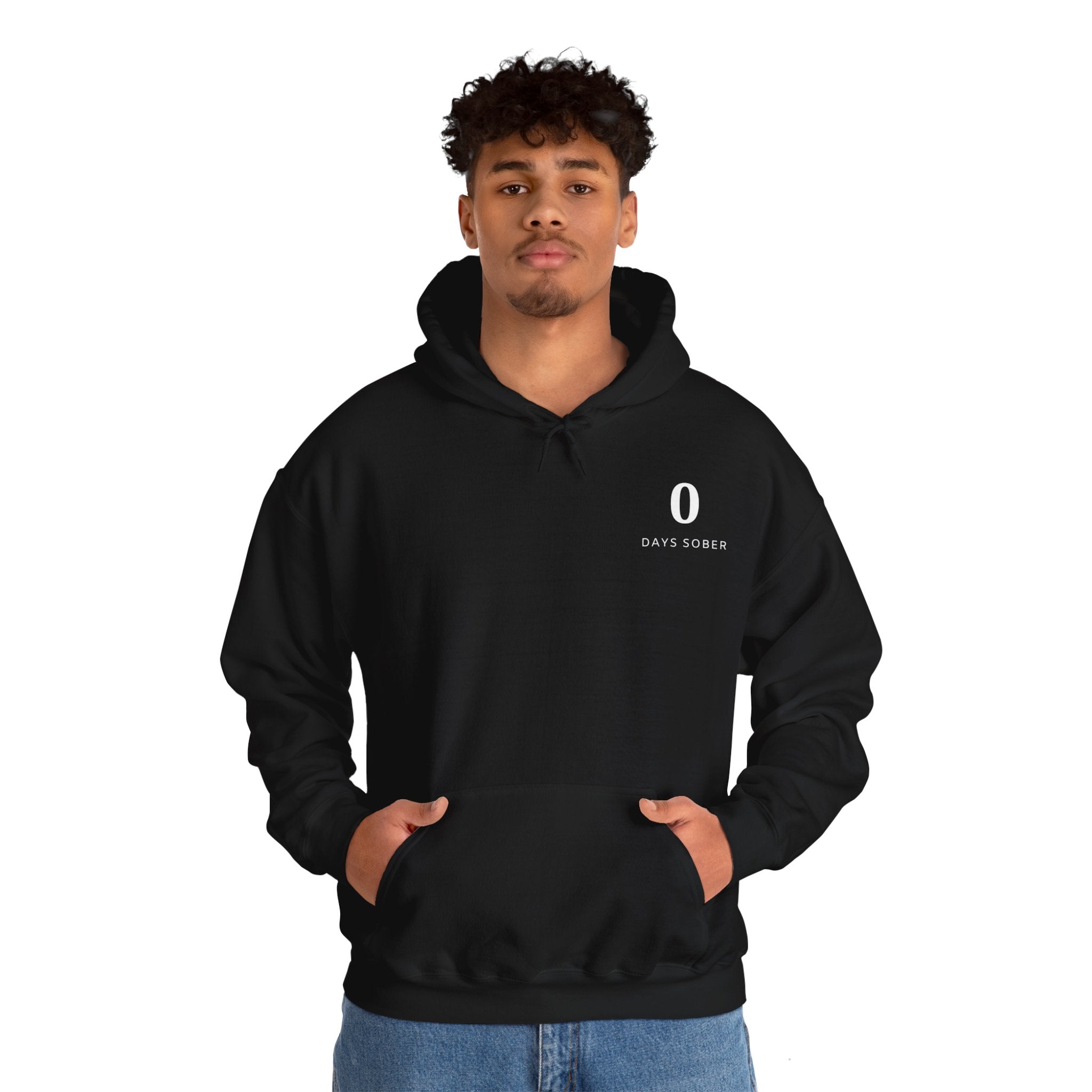 0 Days Sober | Unisex Heavy Blend™ Hooded Sweatshirt