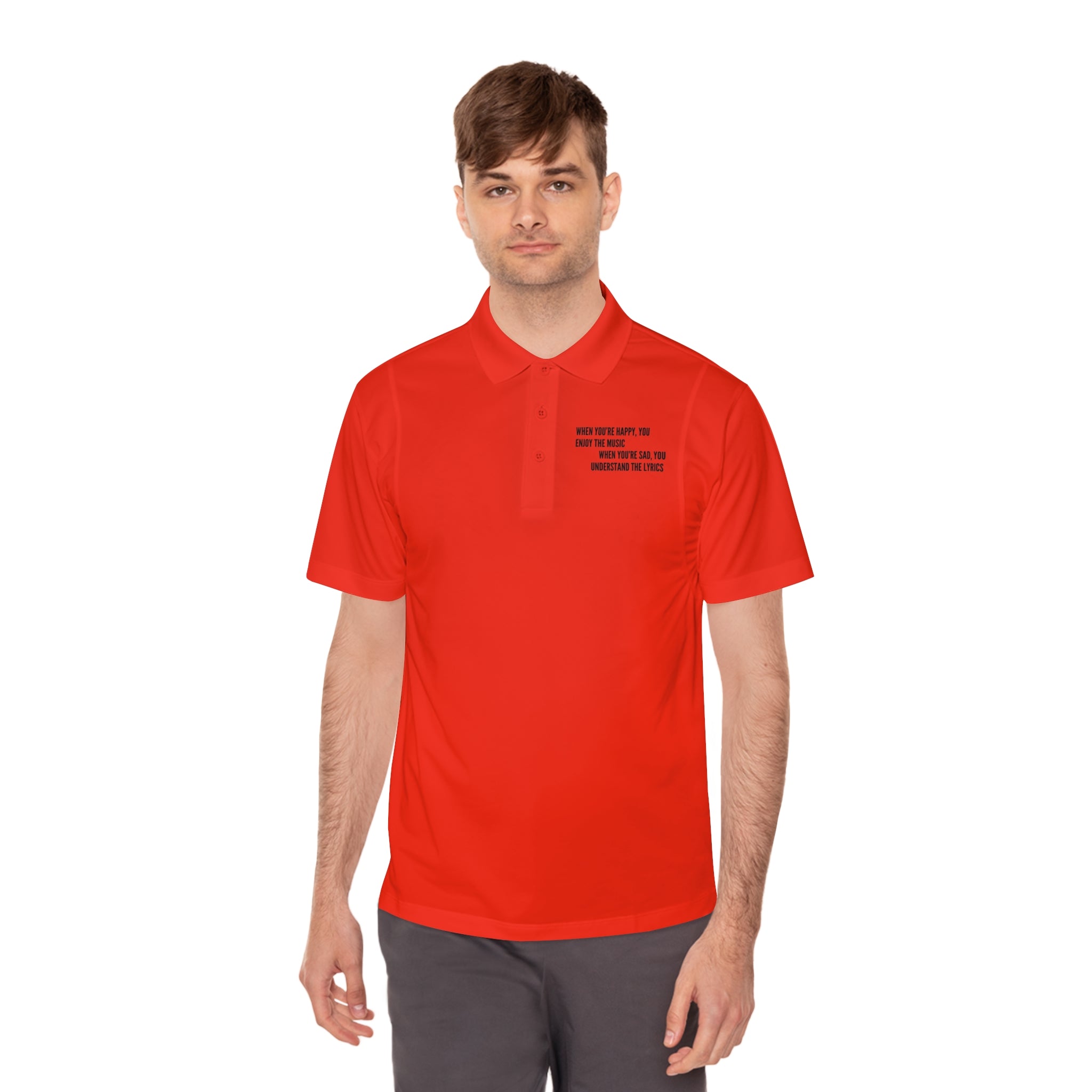 Enjoy the Music | Men&#39;s Sport Polo Shirt