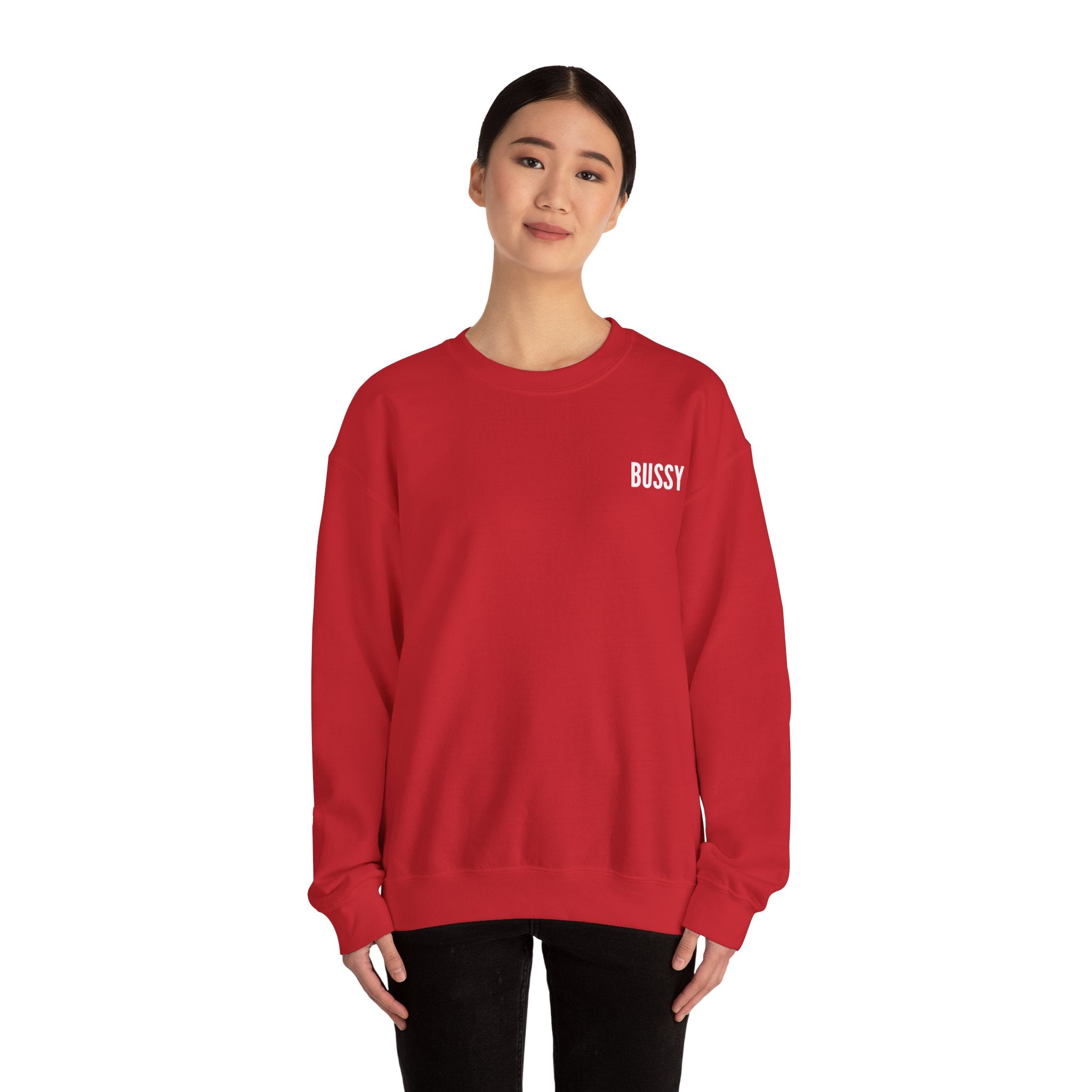 Bussy | Unisex Heavy Blend™ Crewneck Sweatshirt