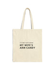 Arm Candy | Cotton Canvas Tote Bag