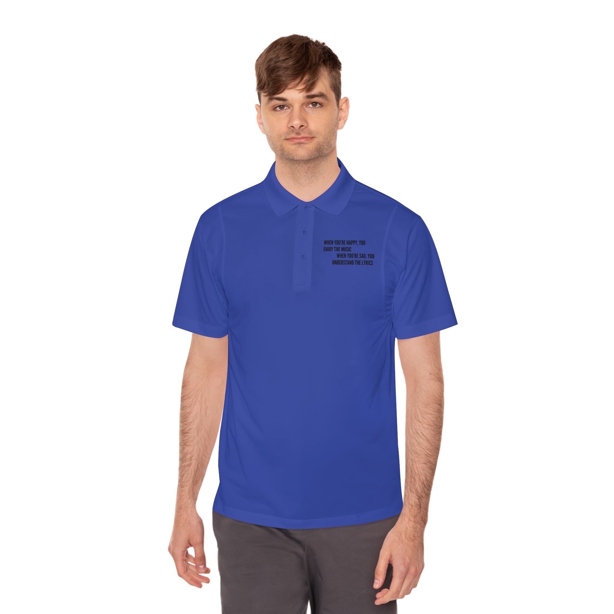 Enjoy the Music | Men&#39;s Sport Polo Shirt