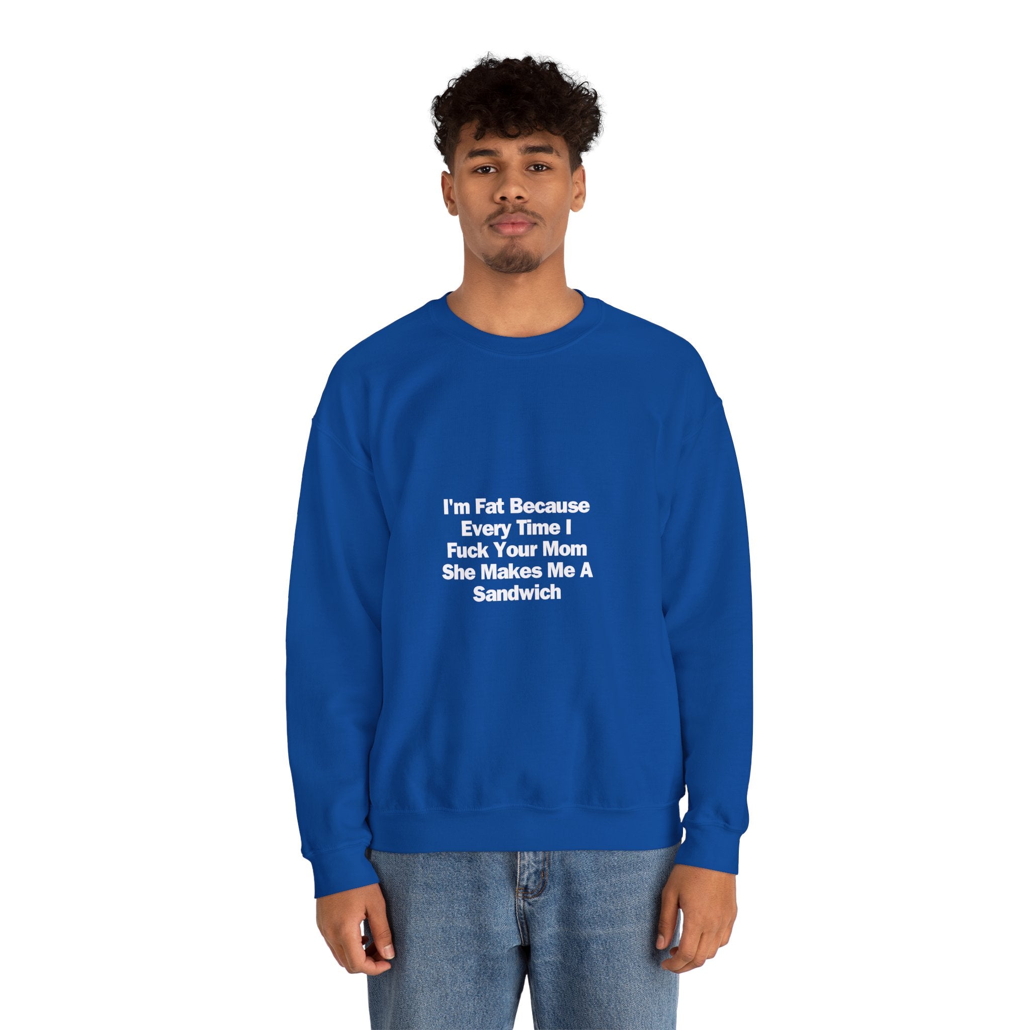 I&#39;m Fat | Unisex Heavy Blend™ Crewneck Sweatshirt