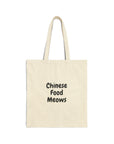 Chinese Food | Cotton Canvas Tote Bag