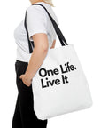 One Life. Live It | Tote Bag (AOP)