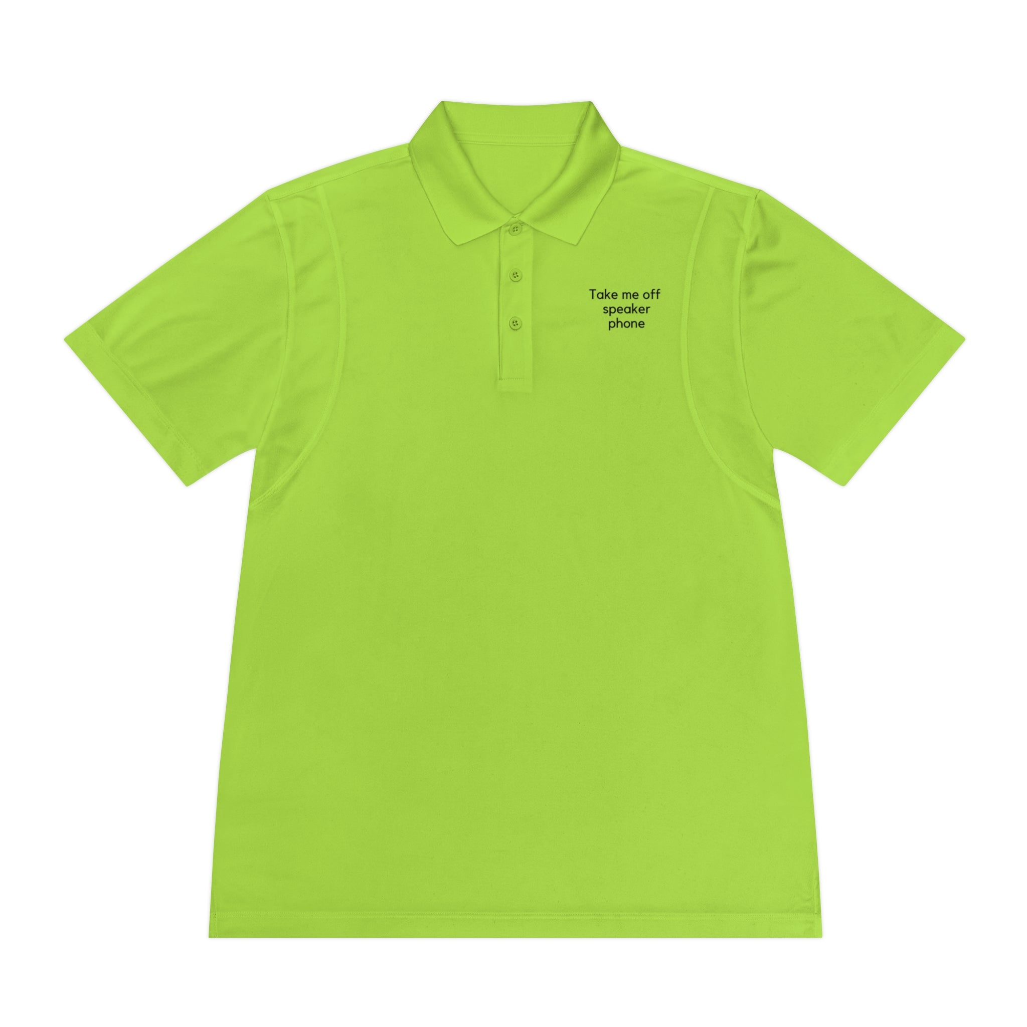 Speaker Phone | Men&#39;s Sport Polo Shirt