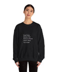 Person in Heaven | Unisex Heavy Blend™ Crewneck Sweatshirt