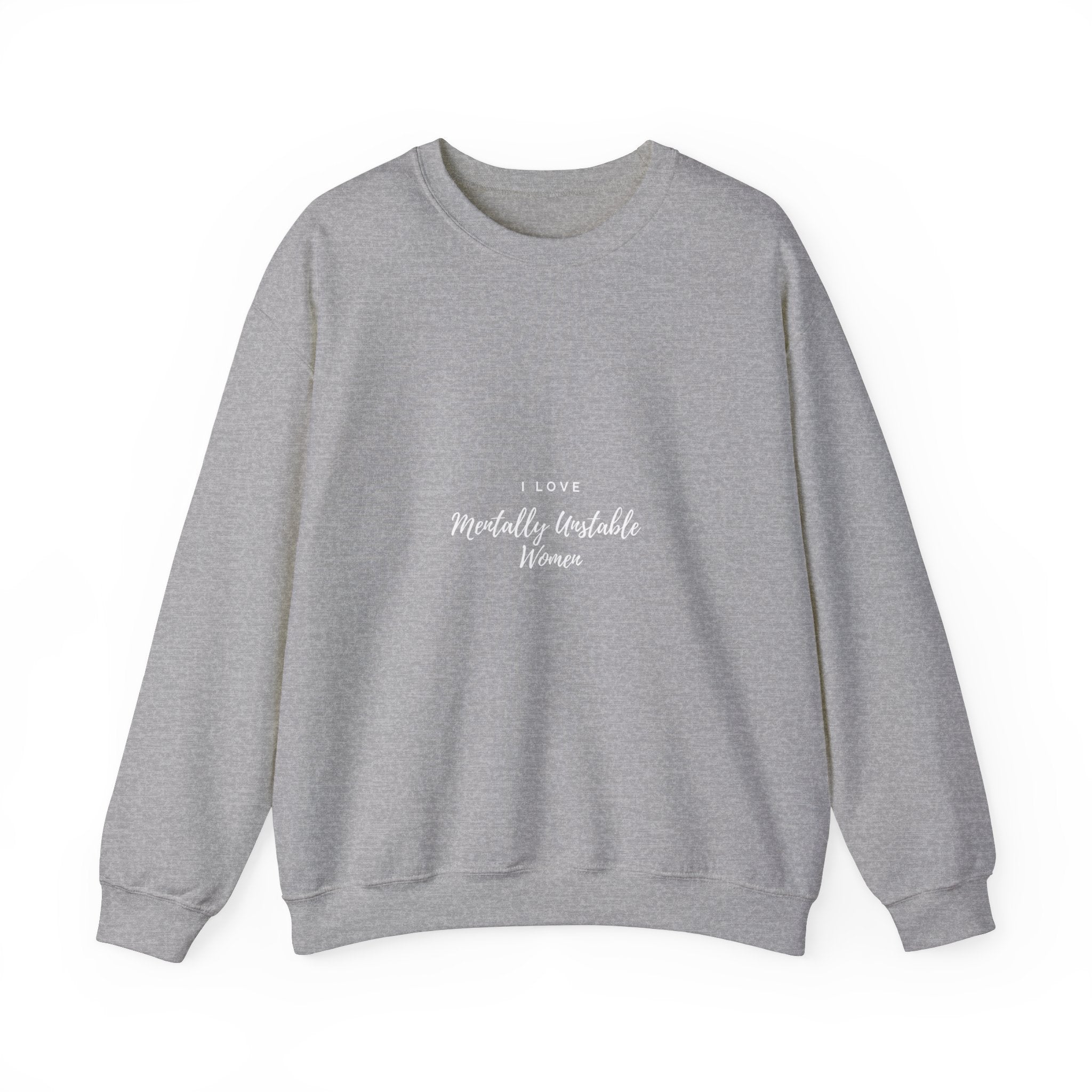 Mentally Unstable Women | Unisex Heavy Blend™ Crewneck Sweatshirt