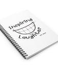 Inspiring Laughter Est. 2024 | Spiral Notebook - Ruled Line